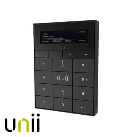 unii keypad zwart